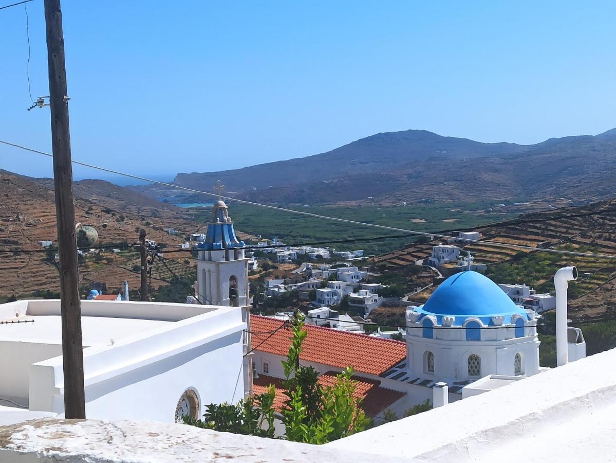 70M2 Neoclassic Villa, Excellent Location Great View Last House Of Village Kalloni  Eksteriør billede