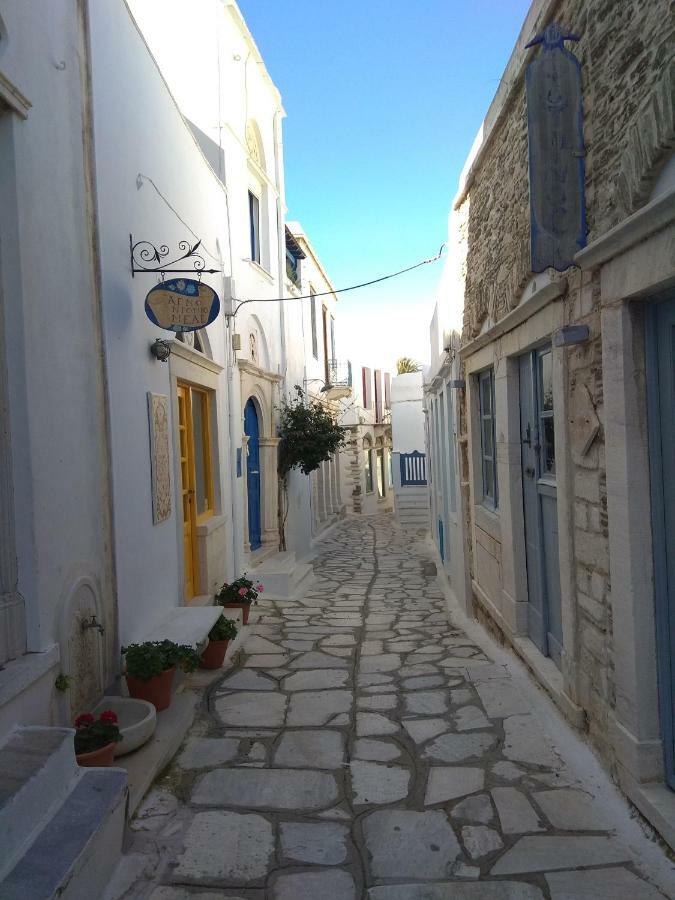 70M2 Neoclassic Villa, Excellent Location Great View Last House Of Village Kalloni  Eksteriør billede