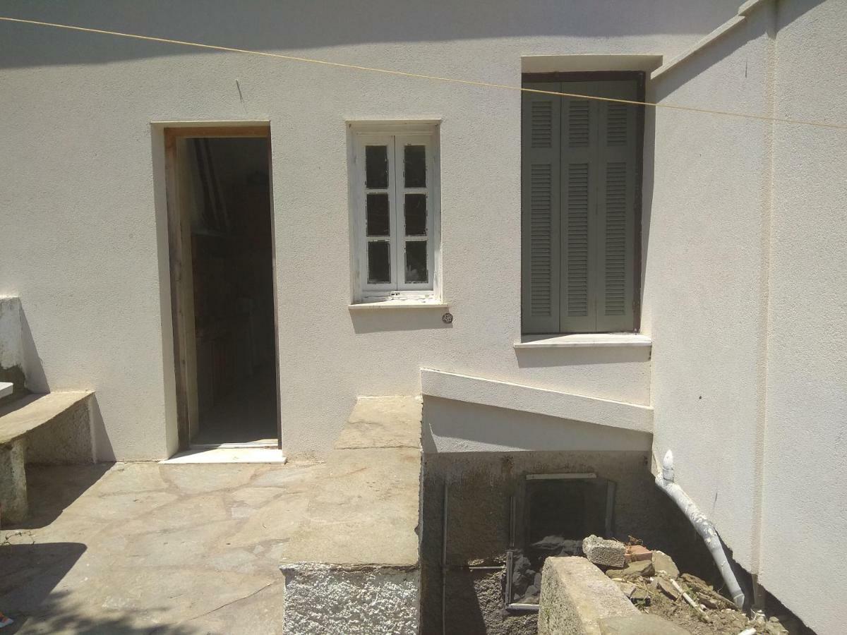 70M2 Neoclassic Villa, Excellent Location Great View Last House Of Village Kalloni  Eksteriør billede
